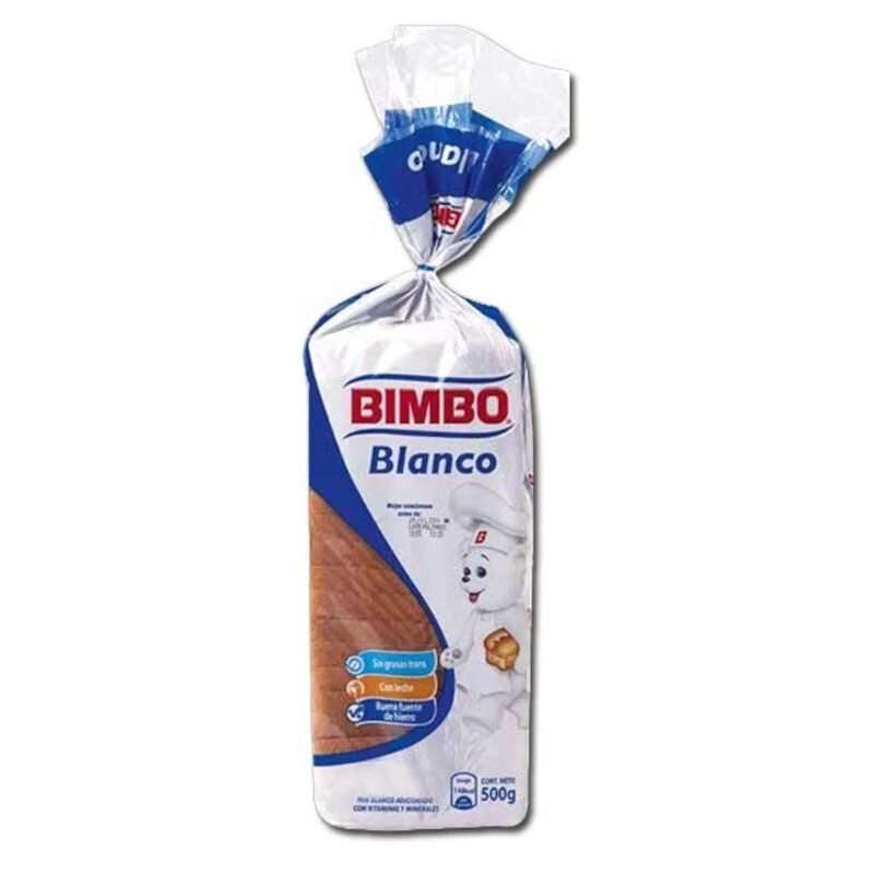 BIMBO PAN BLANCO 500g