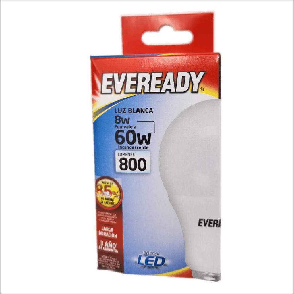 BOMBILLO 8W EVEREADY