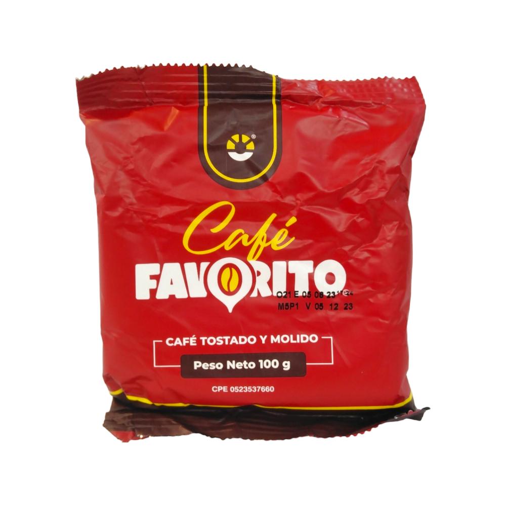 CAFE FAVORITO 100g MOLIDO