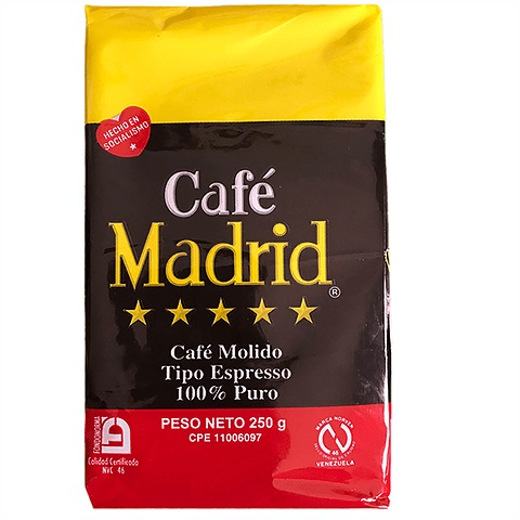 CAFE MADRID 250g MOLIDO