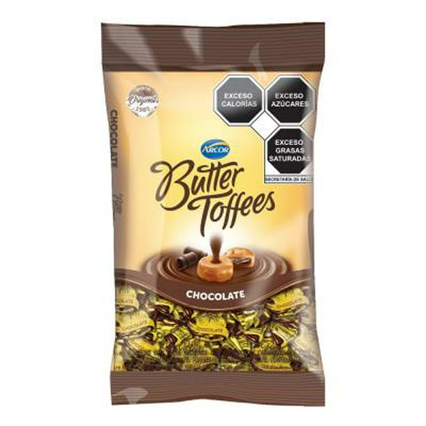 CARAMELOS BUTTER TOFFEES CHOCOLATE 126g