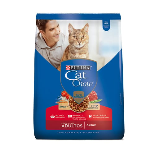 CAT CHOW ADULTO CARNE  500g