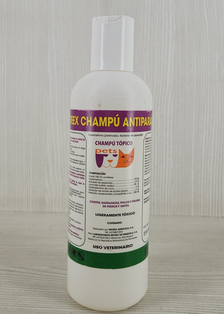 CHAMPU REVEEX ANTIPARASITARIO 220ml