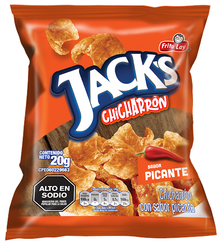 CHICHARRON JACKS 20g