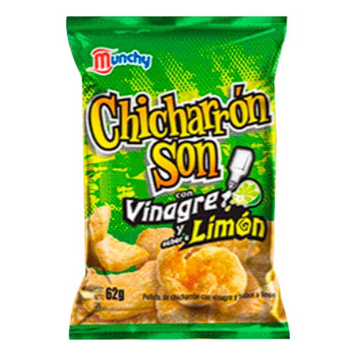 CHICHARRON SON VINAGRE LIMON 62g