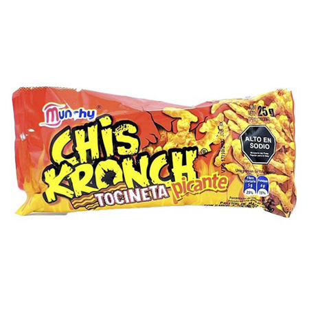 CHIS KRONCH TOCINETA PICANTE 25g