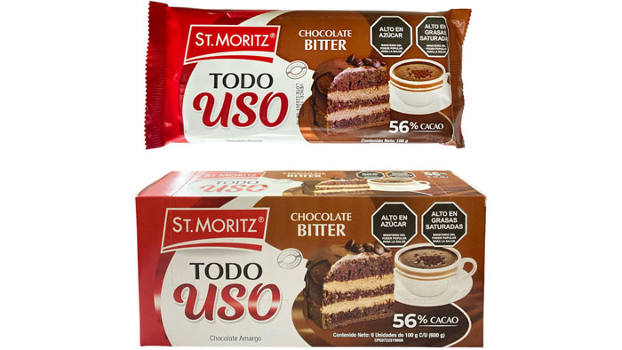 CHOCOLATE BITTER TODO USO 56% CACAO 100g