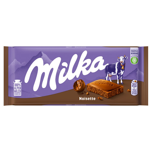 CHOCOLATE MILKA NOISETTE 100g