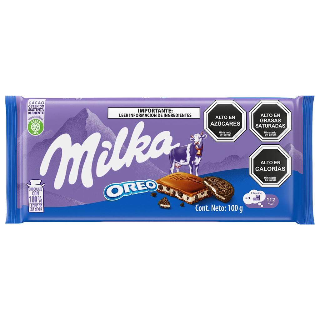 CHOCOLATE MILKA OREO 100g