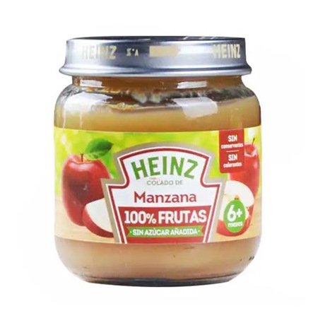 COLADO HEINZ MANZANA 100% FRUTAS 110g