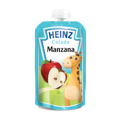 COLADO HEINZ MANZANA POUCH 113g