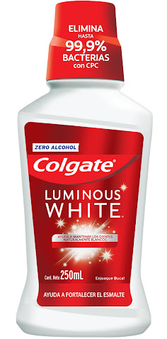 ENJUAGUE BUCAL COLGATE LUMINOUS WH 250ml