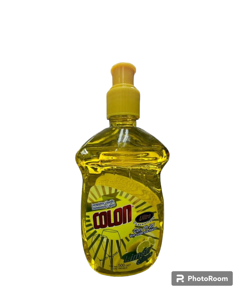 COLON LAVAPLATOS LIQUIDO 500cm³ LIMON CI