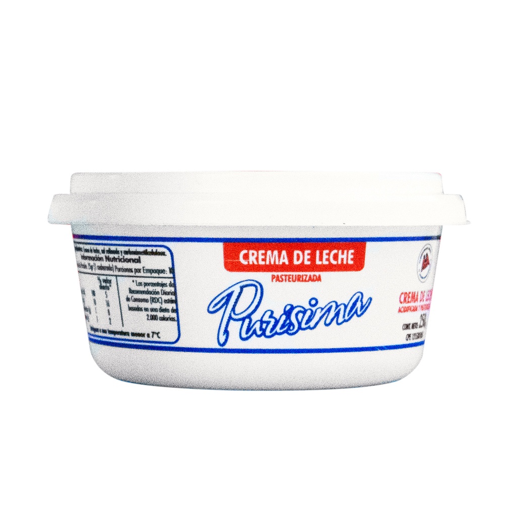 CREMA DE LECHE PURISIMA 250g