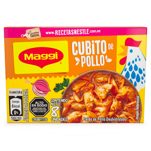 CUBITO DE POLLO MAGGI 92g 8und