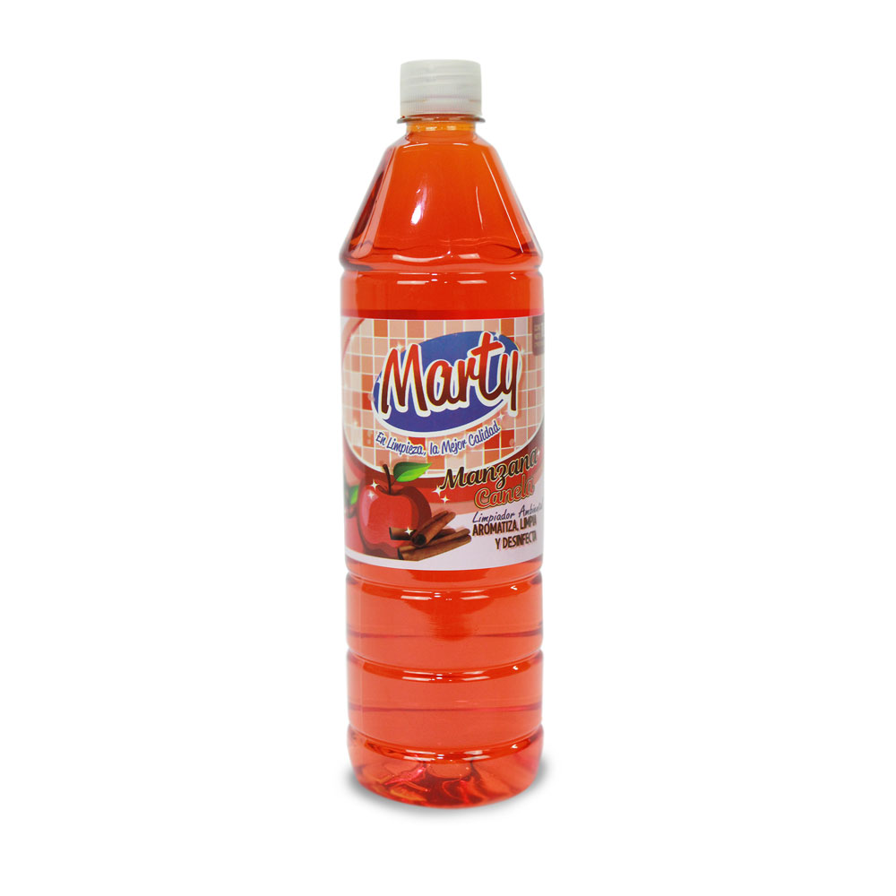 DESINFECTANTE MARTY MANZANA CANELA 1L