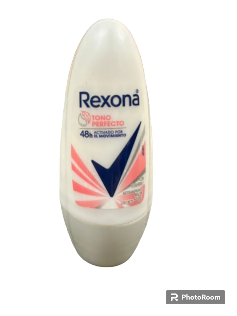 DESODORANTE REXONA ROLLON TONO PERF 50ml