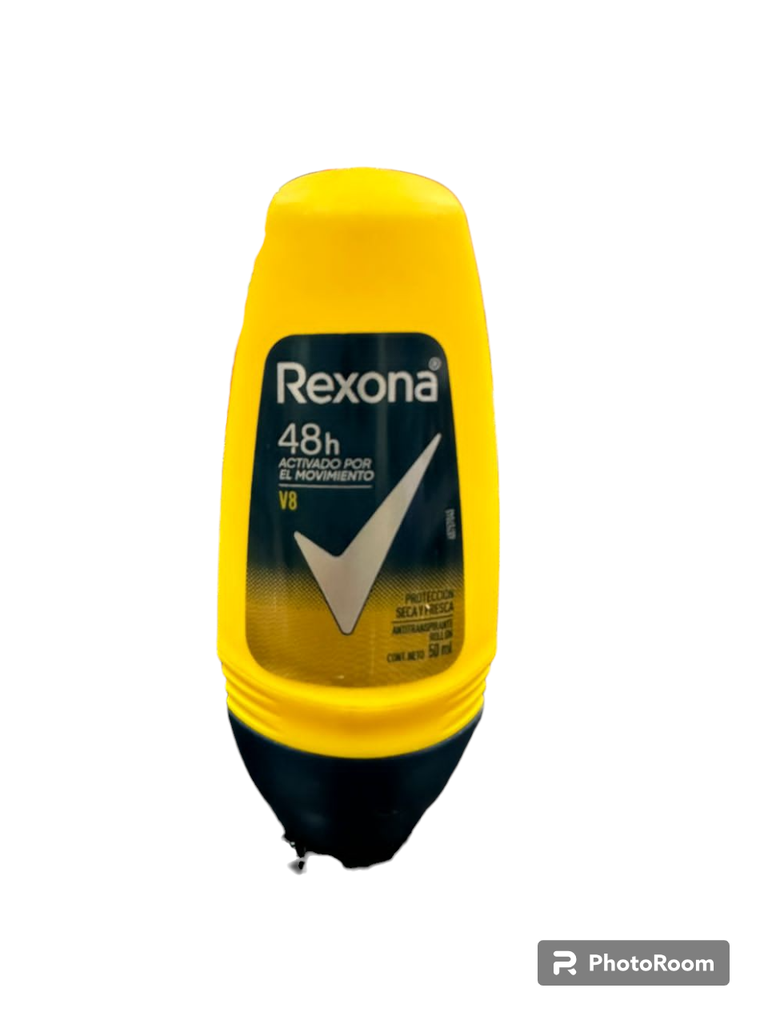 DESODORANTE REXONA ROLLON V8 50ml