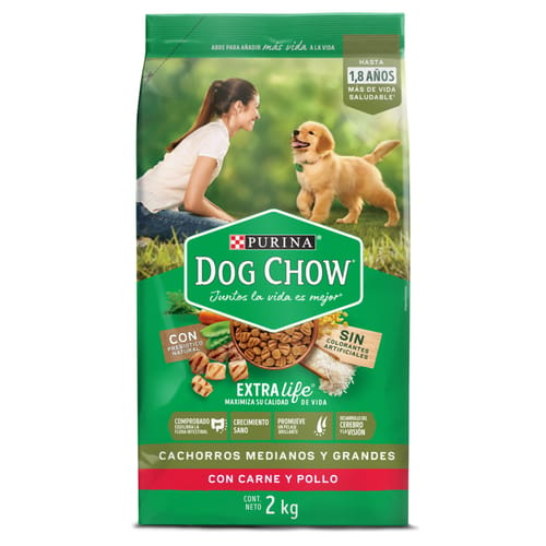 DOG CHOW CACHORROS M/G 4kg