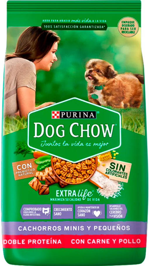 DOG CHOW CACHORROS MINIS/PEQ 2KG