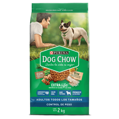 DOG CHOW CONTROL DE PESO 2Kg