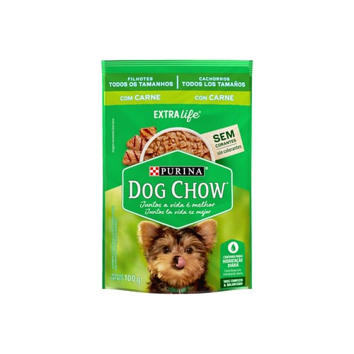 DOG CHOW SACHET CACHORRO CARNE 100g