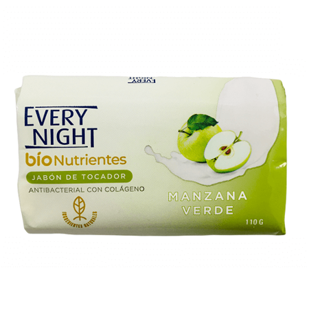 EVERY NIGHT JABON MANZANA VERDE 110G