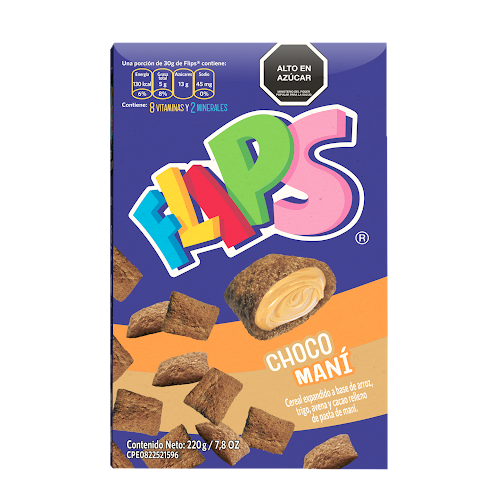 FLIPS CHOCO MANI 220g