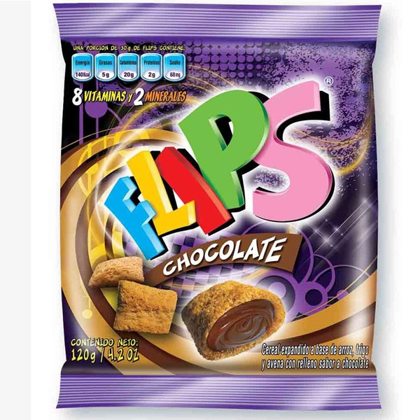 FLIPS CHOCOLATE 120g