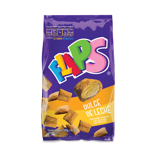 FLIPS DULCE DE LECHE 120g