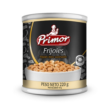 FRIJOLES SAZONADOS PRIMOR 220g