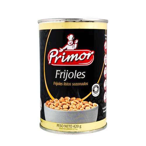 FRIJOLES SAZONADOS PRIMOR 420g