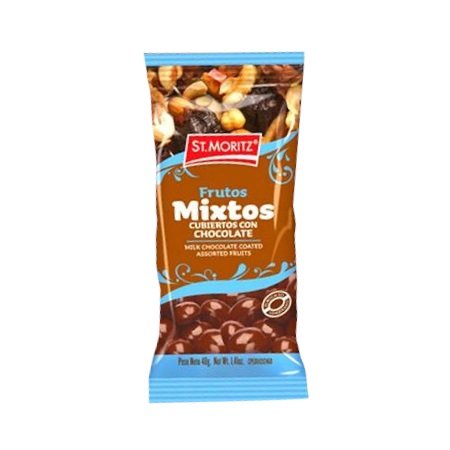 FRUTOS MIXTOS CHOCOLATE 40G