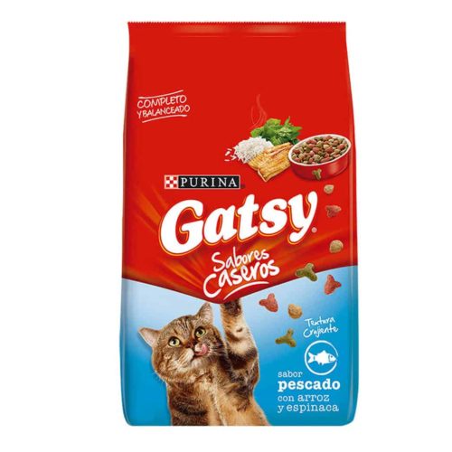 GATSY PESCADO, ARROZ Y ESPINACA  500g