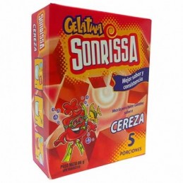 GELATINA SONRISSA 66g CEREZA