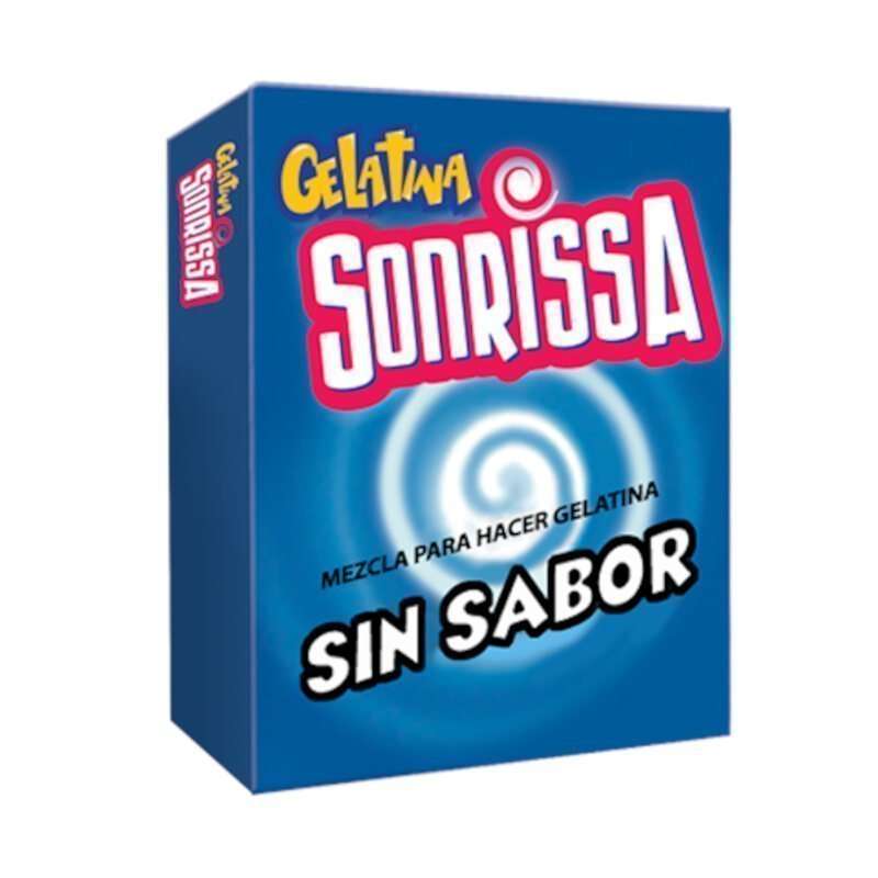 GELATINA SONRISSA SIN SABOR 33g