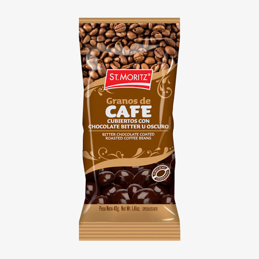 GRANOS DE CAFE CHOCOLATE 40G