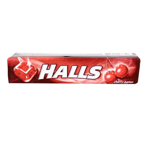 HALLS CHERRY LYPTUS 25,2g 9PCS