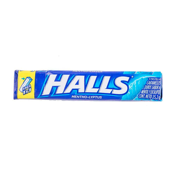 HALLS MENTHO-LYPTUS 25,2g