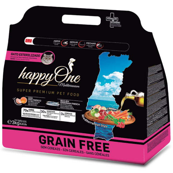 HAPPY ONE (G) MEDITERRANEUM EST/SARD 3KG