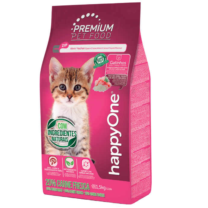 HAPPY ONE (G) PREMIUM GATITOS 1,5KG