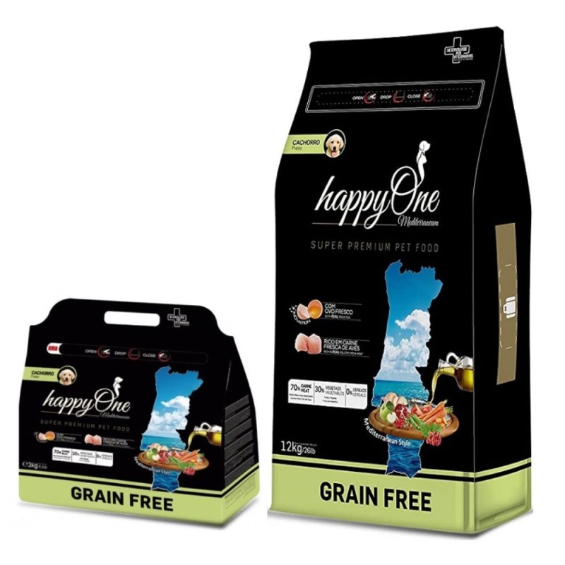 HAPPY ONE (P) MEDITERRANEUM ADULTO 3KG