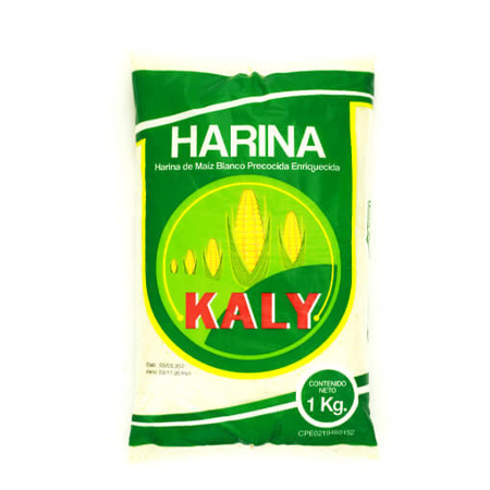 HARINA DE MAIZ BLANCO KALY 1KG