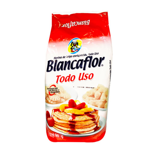 HARINA DE TRIGO BLANCAFLOR TODO USO 1KG