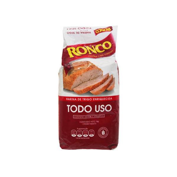 HARINA DE TRIGO RONCO TODO USO 1Kg