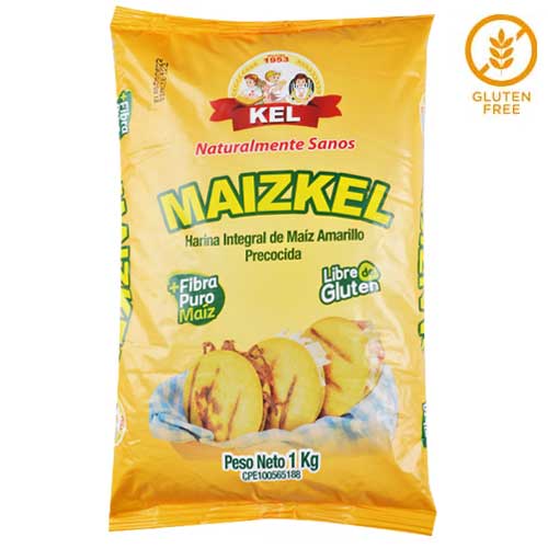 HARINA INTEGRAL DE MAIZ MAIZKEL 1KG