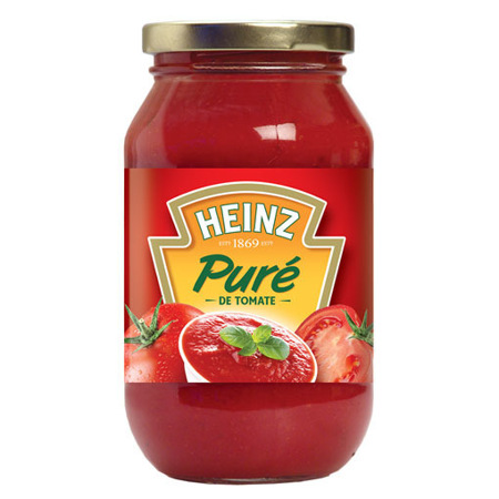 HEINZ PURE DE TOMATE 490G