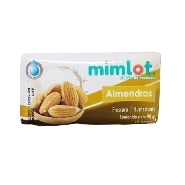 JABON MIMLOT 90G ALMENDRAS