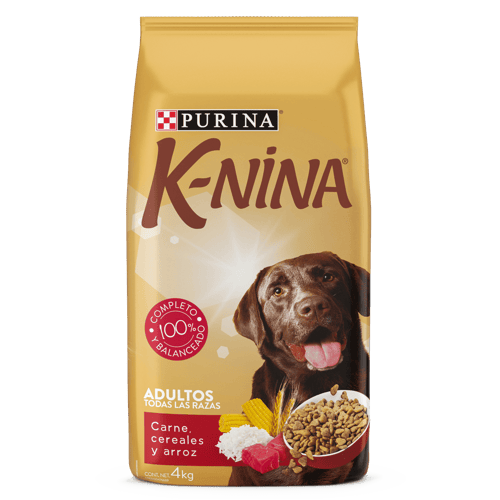 K-NINA CARNE, CEREALES Y ARROZ  4kg