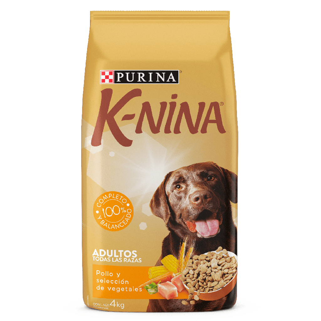 K-NINA POLLO Y VEGETALES  4kg